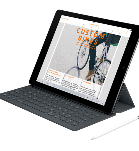 iPadPro9.7+Apple Pencil+Smart Keyboard-